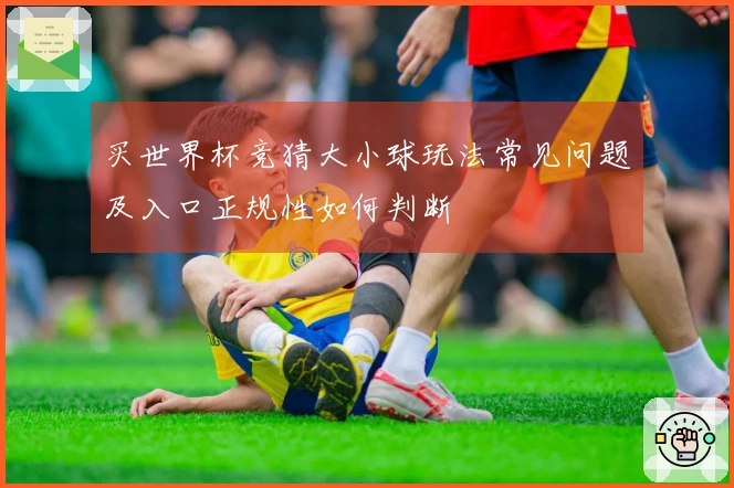 买世界杯竞猜大小球玩法常见问题及入口正规性如何判断